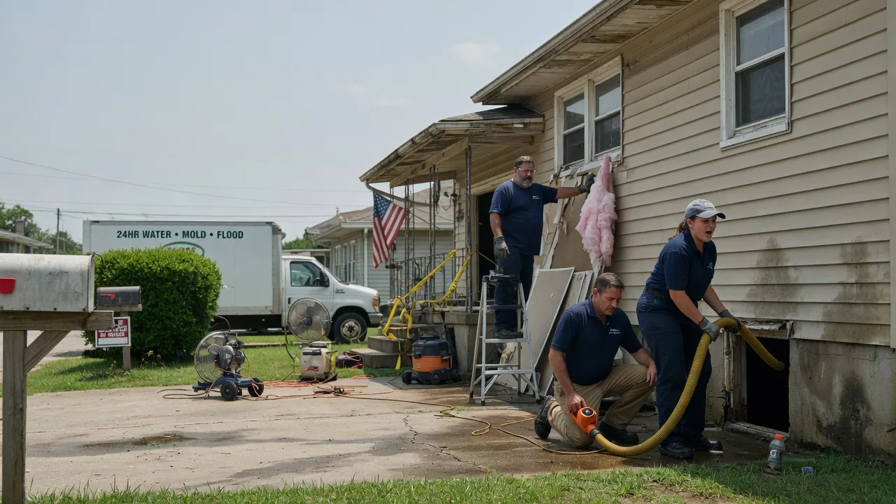 Water Damage Repair in Port Barre, LA near me